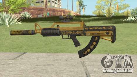Bullpup Rifle (Two Upgrades V12) Main Tint GTA V für GTA San Andreas