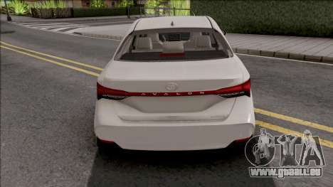 Toyota Avalon Hybrid 2020 White pour GTA San Andreas