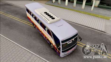 Nusantara Bus Setra Adi Putro Smile Lamp für GTA San Andreas