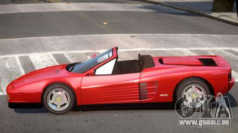 Ferrari Testarossa Roadster pour GTA 4