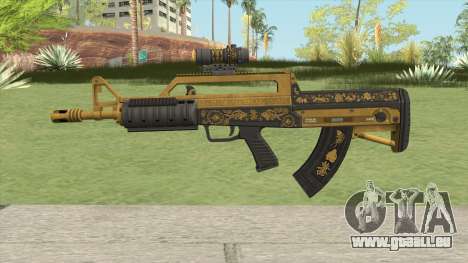 Bullpup Rifle (Scope V1) Main Tint GTA V für GTA San Andreas