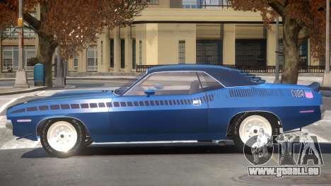 Plymouth Cuda Tuning pour GTA 4