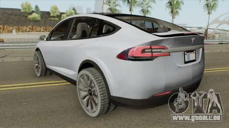 Tesla Model X (Low Poly) 2016 pour GTA San Andreas