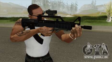 Bullpup Rifle (Two Upgrades V6) Old Gen GTA V pour GTA San Andreas