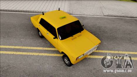 ВАЗ 2107 Dérive de Taxi de la Ville de Bakou pour GTA San Andreas