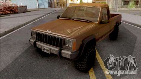 Jeep Comanche v2 pour GTA San Andreas