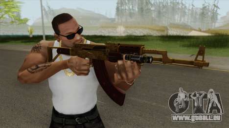 Assault Rifle GTA V Flashlight (Extended Clip) pour GTA San Andreas