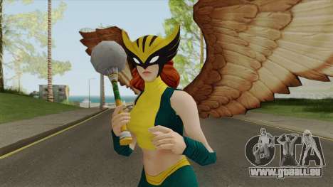 Hawkgirl: Champion Of Thanagar V1 für GTA San Andreas