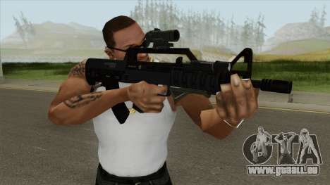 Bullpup Rifle (Three Upgrades V1) Old Gen GTA V pour GTA San Andreas