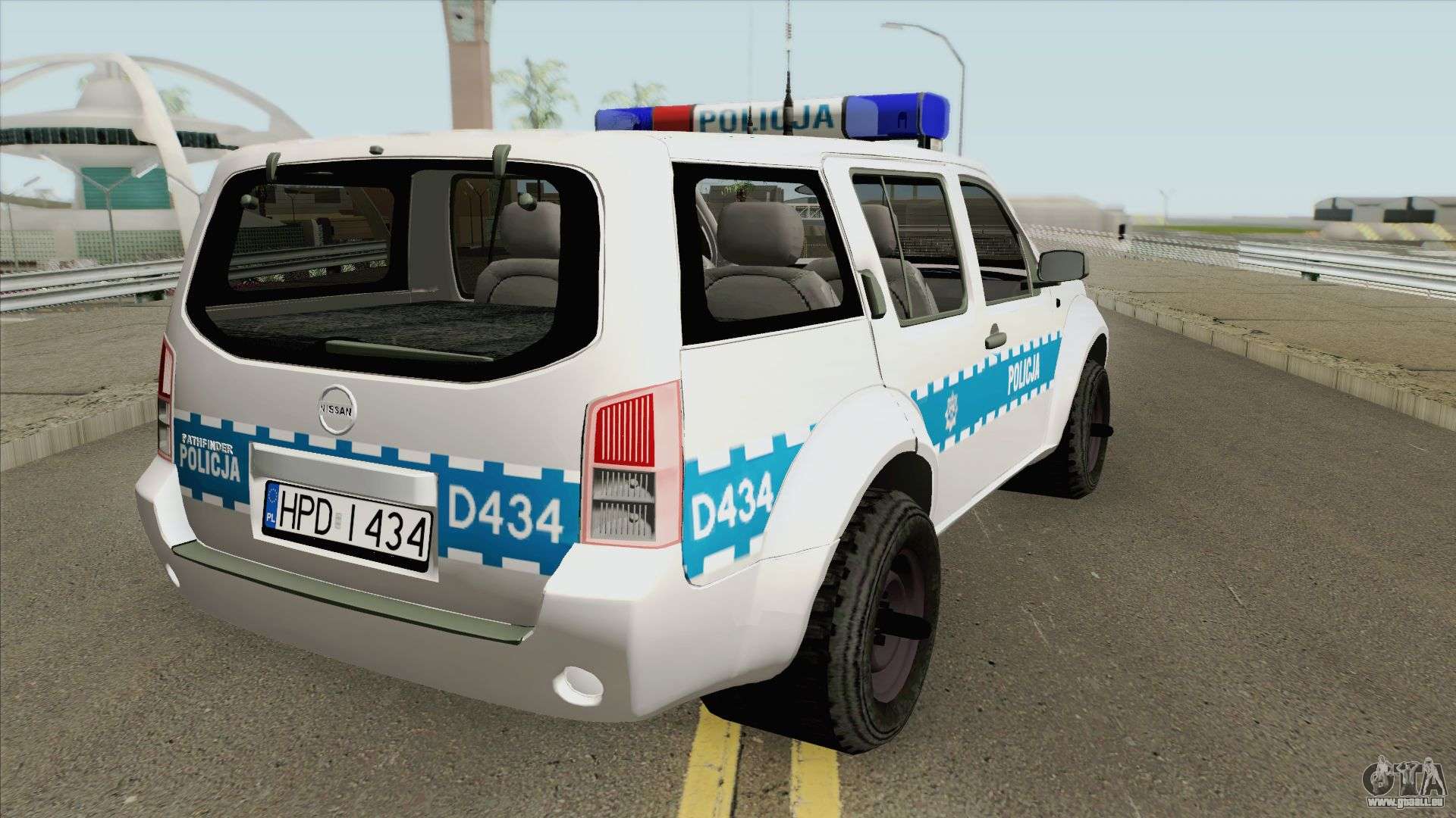 Nissan Pathfinder (Policja KMP Biala Podlaska) für GTA San