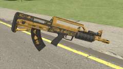 Bullpup Rifle (Flashlight V1) Main Tint GTA V für GTA San Andreas