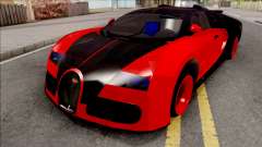 Bugatti Veyron Red für GTA San Andreas