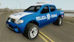 Mitsubishi L200 (De La Policia Federal Mexicana) pour GTA San Andreas