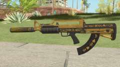 Bullpup Rifle (Two Upgrades V10) Main Tint GTA V für GTA San Andreas