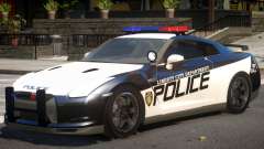 Nissan GTR Police pour GTA 4