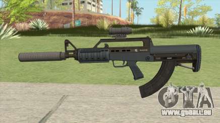 Bullpup Rifle (Two Upgrades V10) Old Gen GTA V pour GTA San Andreas