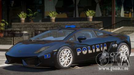 Lambo Gallardo Police für GTA 4