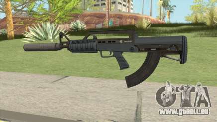 Bullpup Rifle (Silencer) Old Gen Tint GTA V für GTA San Andreas