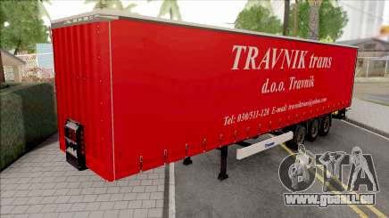 Travnik Trans Trailer für GTA San Andreas