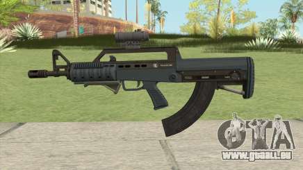 Bullpup Rifle (Two Upgrades V6) Old Gen GTA V pour GTA San Andreas