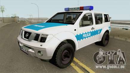 Nissan Pathfinder (Policja KMP Biala Podlaska) pour GTA San Andreas