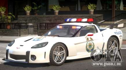 Chevrolet Corvette Police V1.1 pour GTA 4