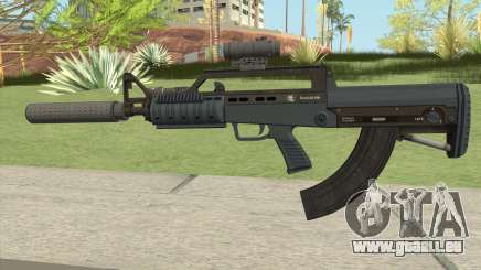 Bullpup Rifle (Three Upgrades V6) Old Gen GTA V für GTA San Andreas