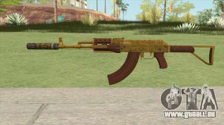 Assault Rifle GTA V Suppressor (Extended Clip) für GTA San Andreas