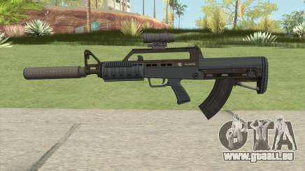 Bullpup Rifle (Two Upgrades V9) Old Gen GTA V pour GTA San Andreas