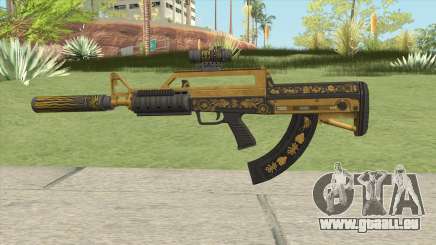 Bullpup Rifle (Two Upgrades V12) Main Tint GTA V pour GTA San Andreas