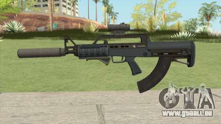 Bullpup Rifle (Three Upgrades V4) Old Gen GTA V für GTA San Andreas