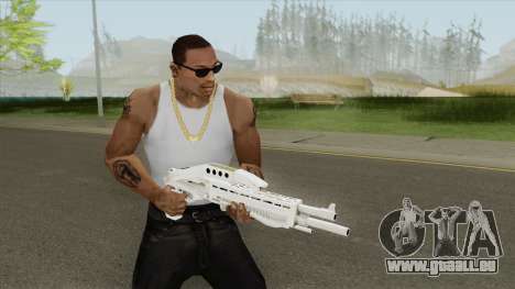Combat Shotgun (White) für GTA San Andreas