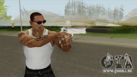 Silenced Pistol (White) für GTA San Andreas
