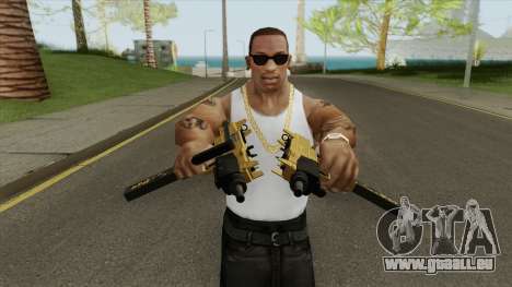 Micro SMG (Luxury Finish) GTA V Base V2 pour GTA San Andreas