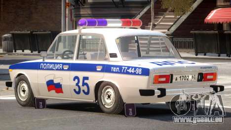 VAZ 2106 Police V1.1 pour GTA 4