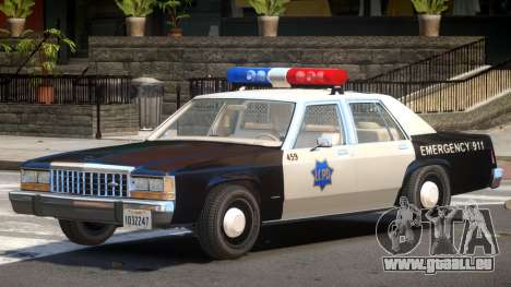 1987 Ford Crown Victoria Police V1.0 für GTA 4