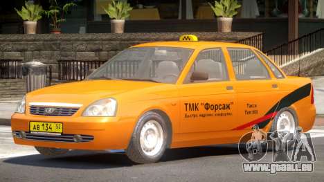 Lada Priora Taxi V1.0 pour GTA 4