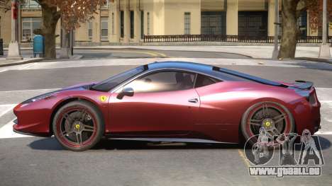 Ferrari 458 GTS V1.0 für GTA 4