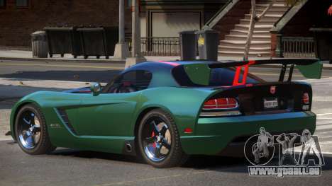 Dodge Viper SRT Spec V1.3 pour GTA 4