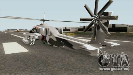 New Hunter Helicopter für GTA San Andreas