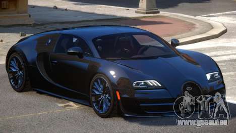 Bugatti Veyron 16.4 GT Black Edition pour GTA 4