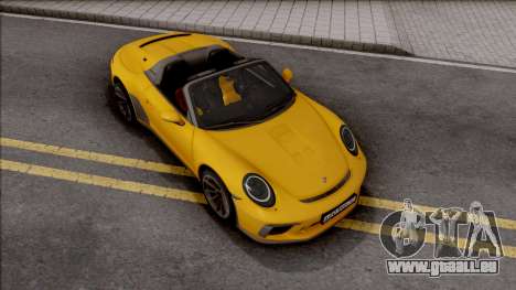 Porsche 911 Speedster 2020 pour GTA San Andreas
