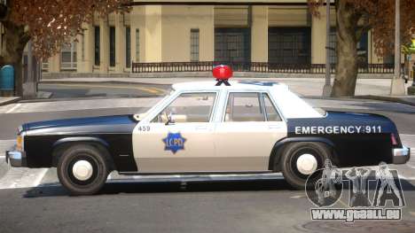 1987 Ford Crown Victoria Police V1.0 pour GTA 4