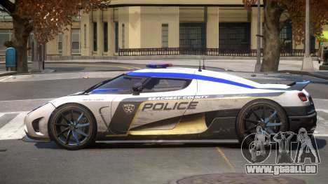 Koenigsegg Agera Police V1.3 für GTA 4