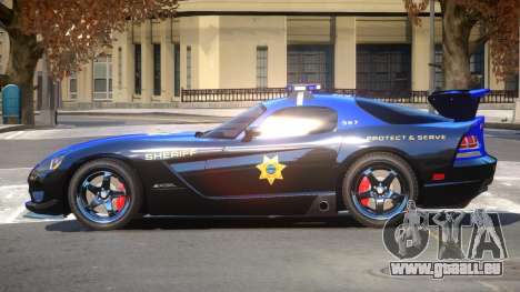 Dodge Viper SRT Police V1.0 für GTA 4