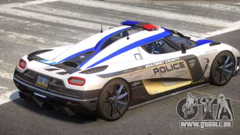 Koenigsegg Agera Police V1.3 für GTA 4