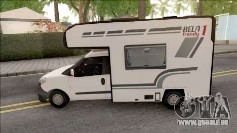 Fiat Doblo Mk3 Wohnmobile pour GTA San Andreas
