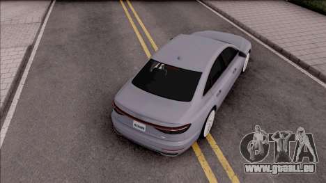 Audi A8 2018 Grey pour GTA San Andreas