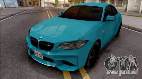 BMW M2 Competition 2018 SA Style für GTA San Andreas