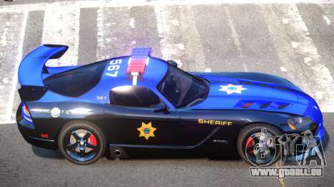 Dodge Viper SRT Police V1.0 für GTA 4